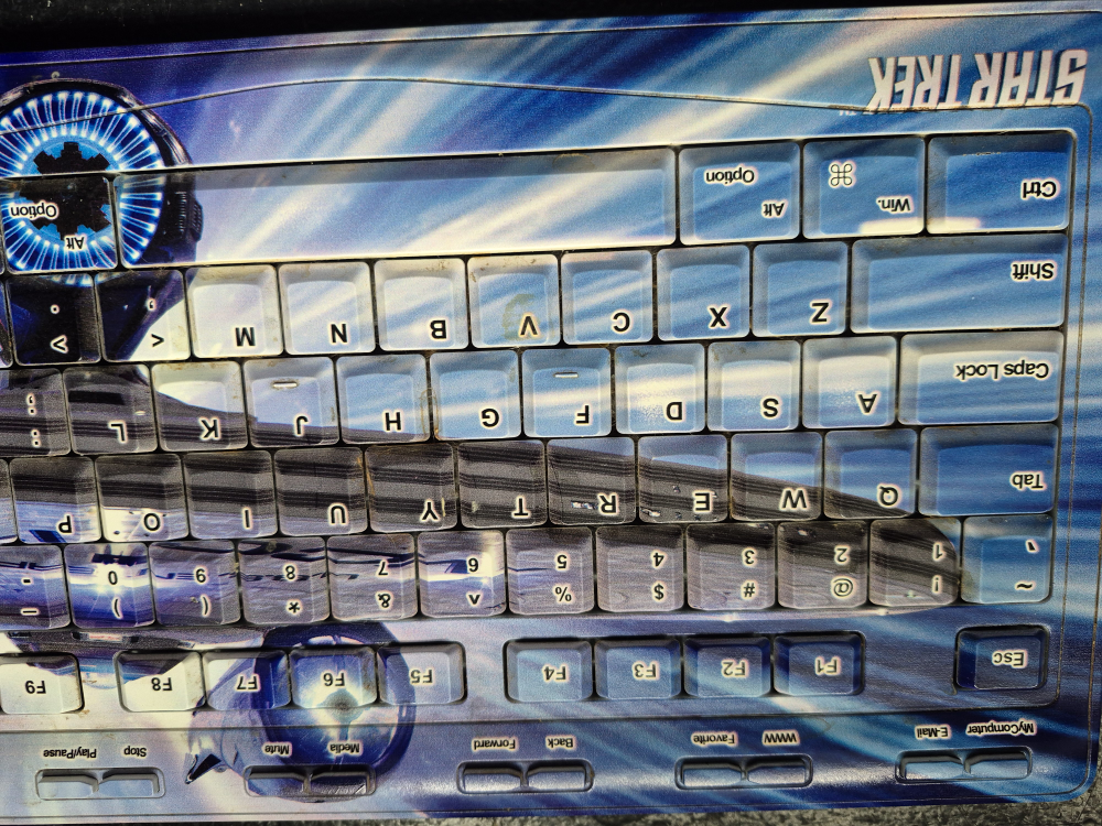 Dare-u Star Trek KB-080 Keyboard