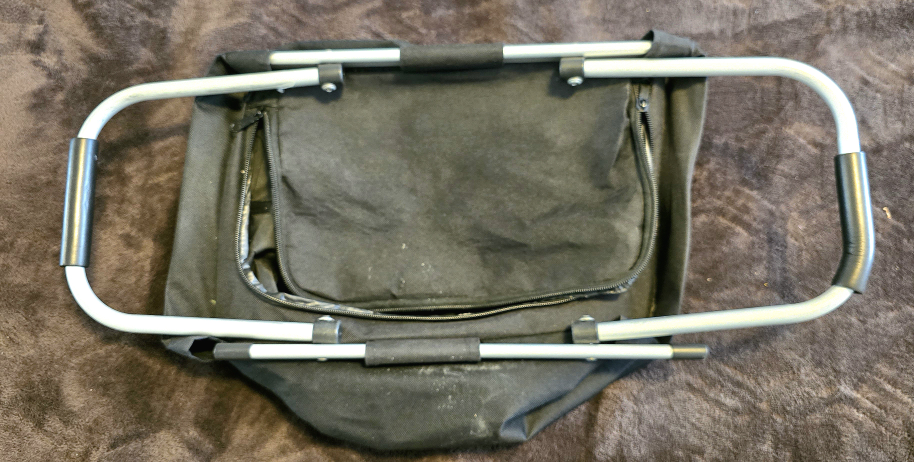 Black Folding Shopping Basket