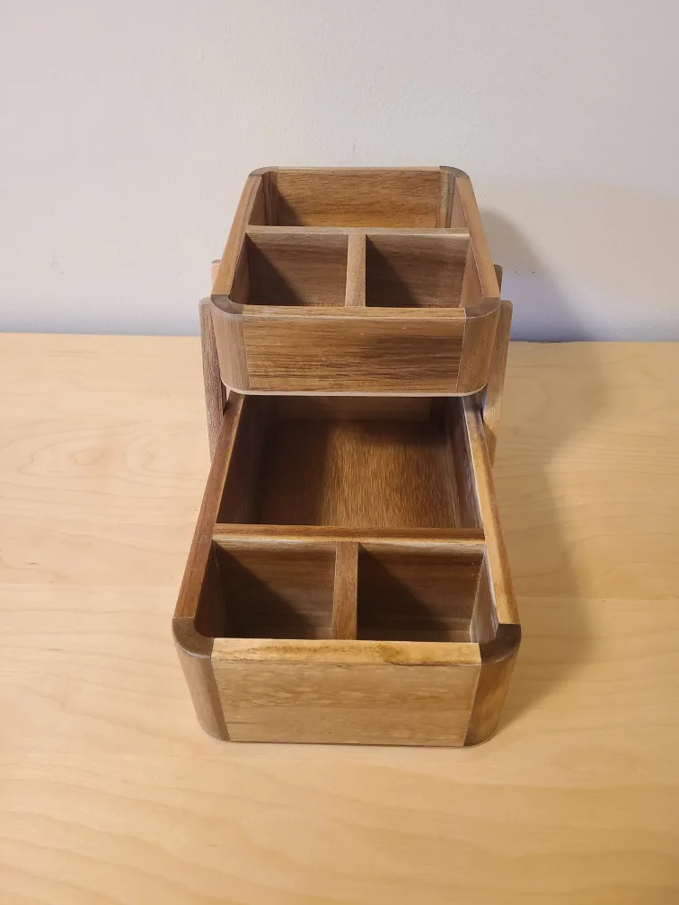 Wooden Sewing Box Organizer image indicator(4)