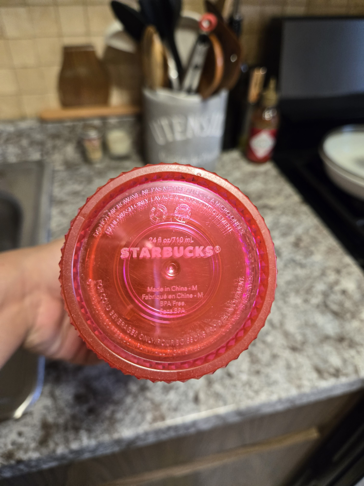Hot Pink Starbucks Studded Tumbler - 24 oz - photo 2
