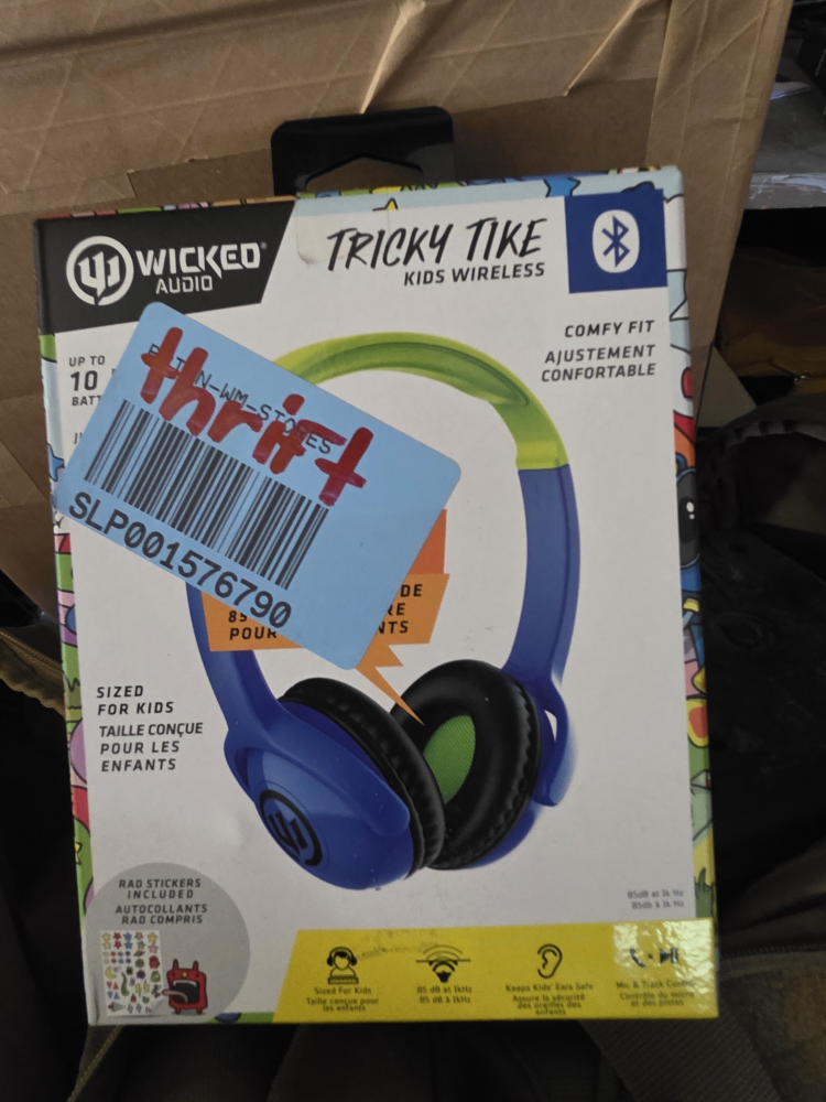 Wicked Audio Tricky Tike Kids Wireless Headphones