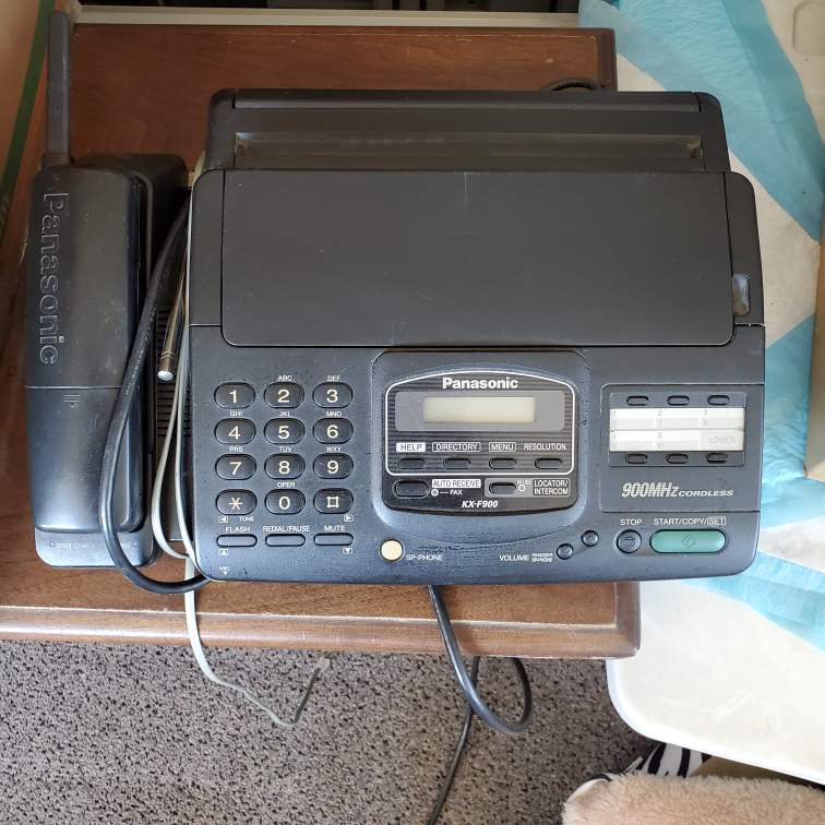 Panasonic KX-F900 Fax Machine - photo 2