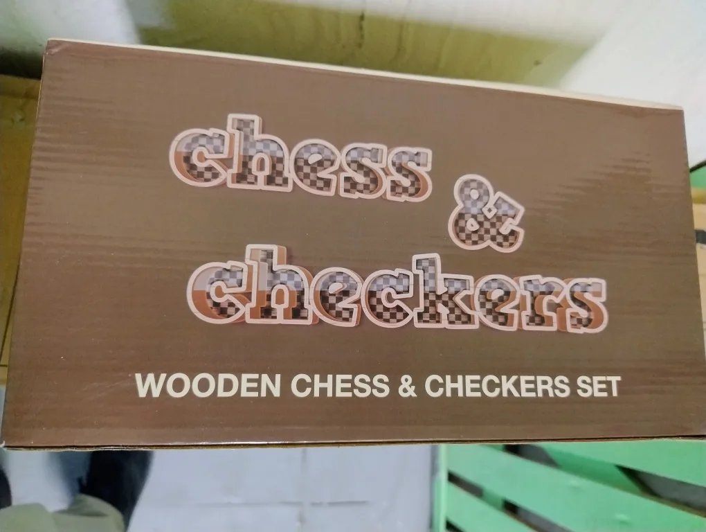 Wooden chess and checkers image indicator(6)