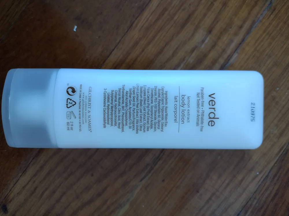 Gilchrist & Soames Verde Body Lotion image indicator(2)