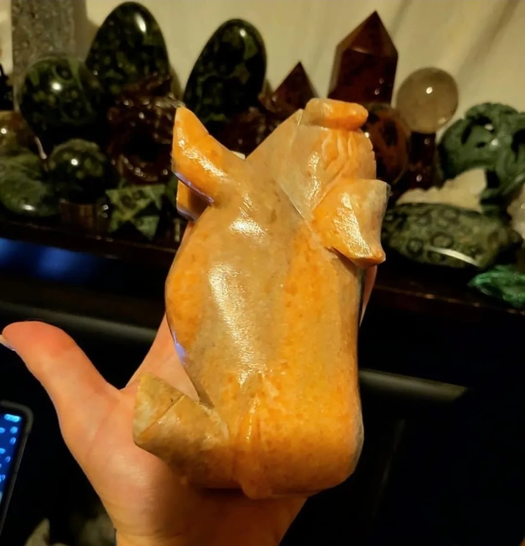 Crystal Sunstone Pigs  - 2 lbs 8.5 oz image indicator(8)