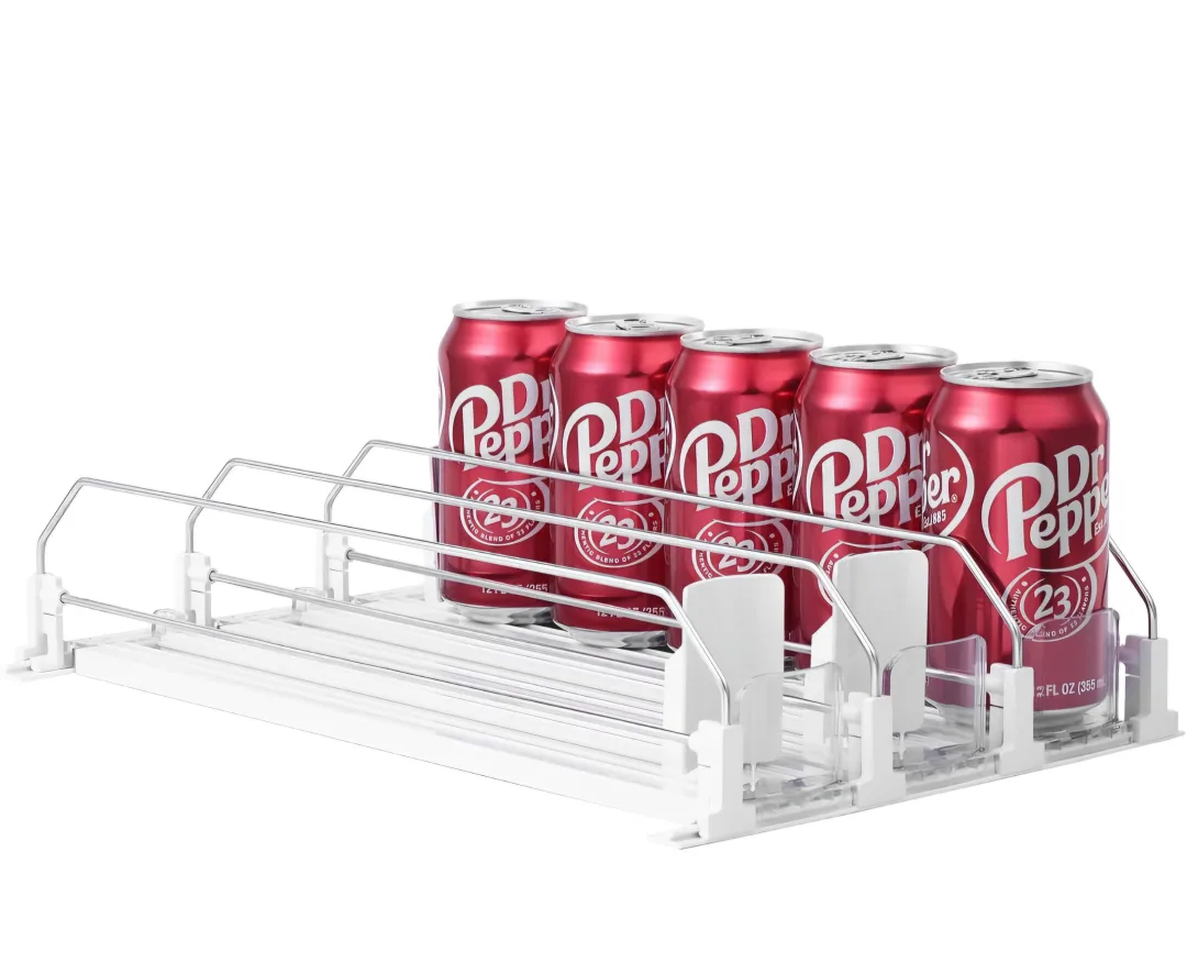Adjustable Can Dispenser for Refrigerator - 3 Rows thumbnail