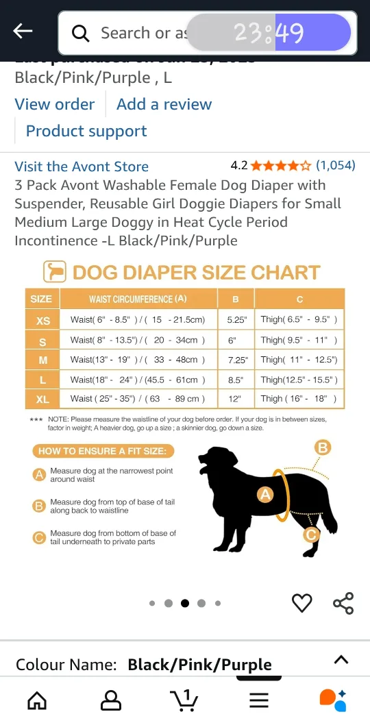 Dog Diaper Liners Disposable Booster Pads Regular 160ct image indicator(8)
