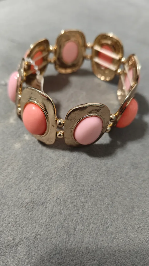 Assorted Bracelets - Gold, Silver, Brown, Purple image indicator(4)