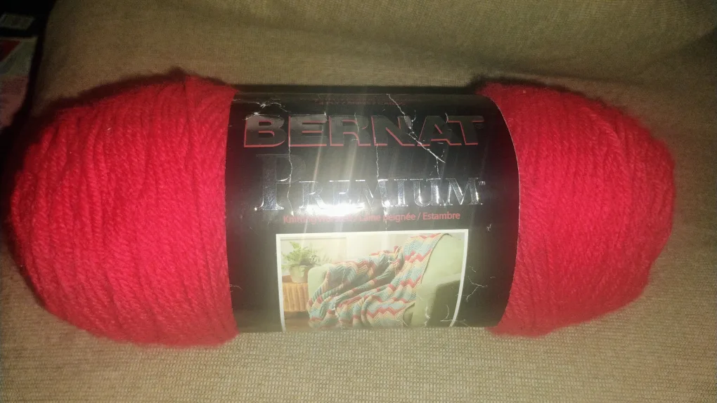 Bernat Premium Yarn - Red thumbnail