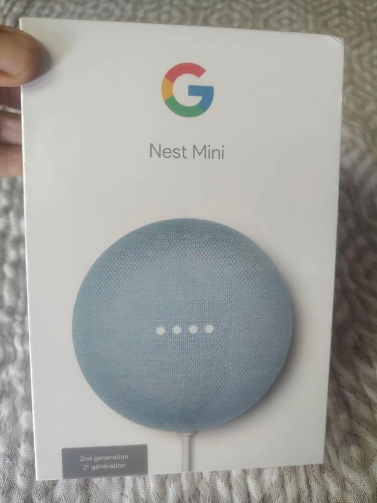 Google Nest Mini 2nd Gen - Smart Speaker