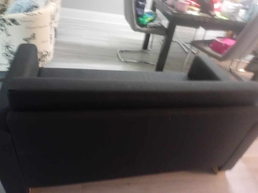 Black Sofa Bed - Great Condition! - photo 2