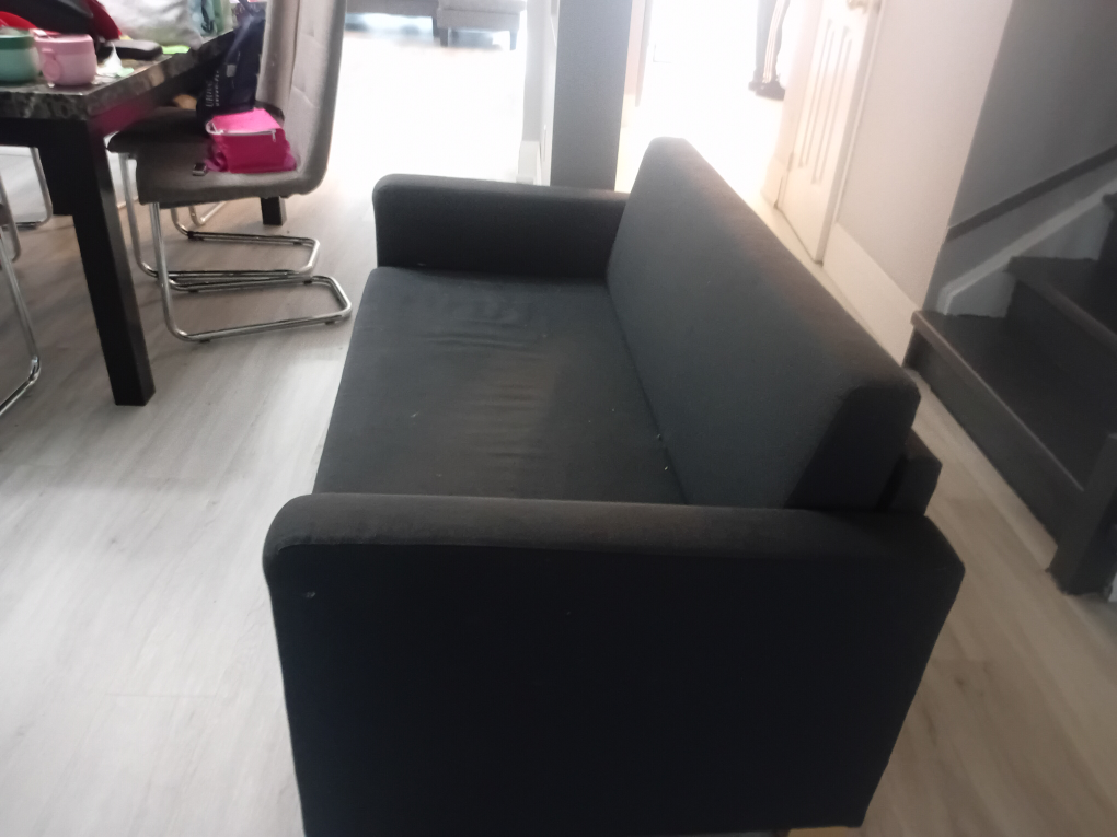Black Sofa Bed - Great Condition! - photo 3