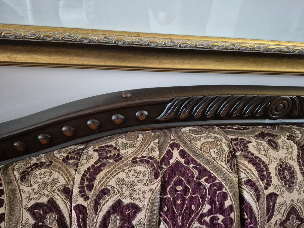 Patterned Loveseat and Sofa image indicator(8)