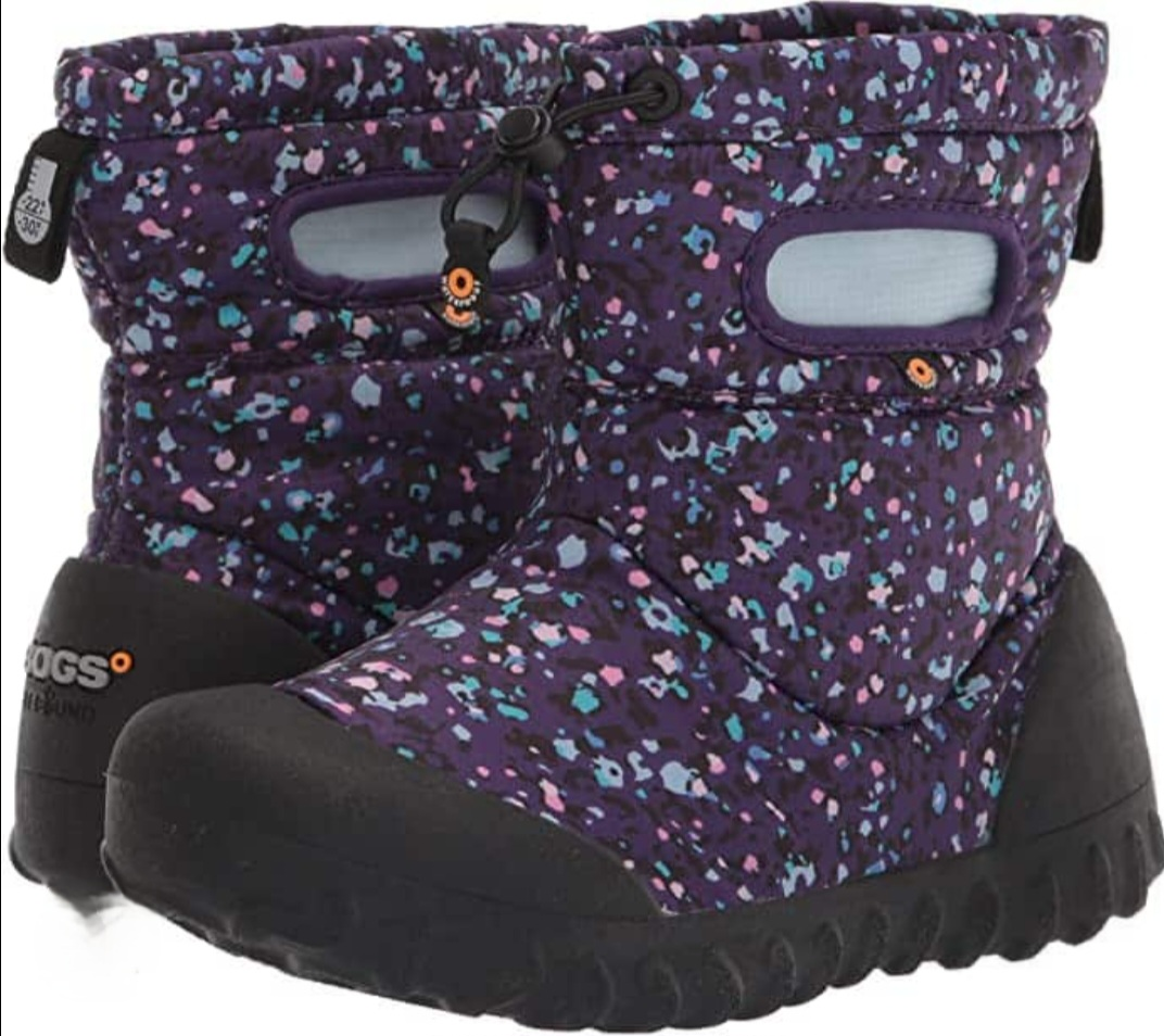 BOGS  baby Kid Purple Winter Snow Boots 6 US I 22°F/-30°C