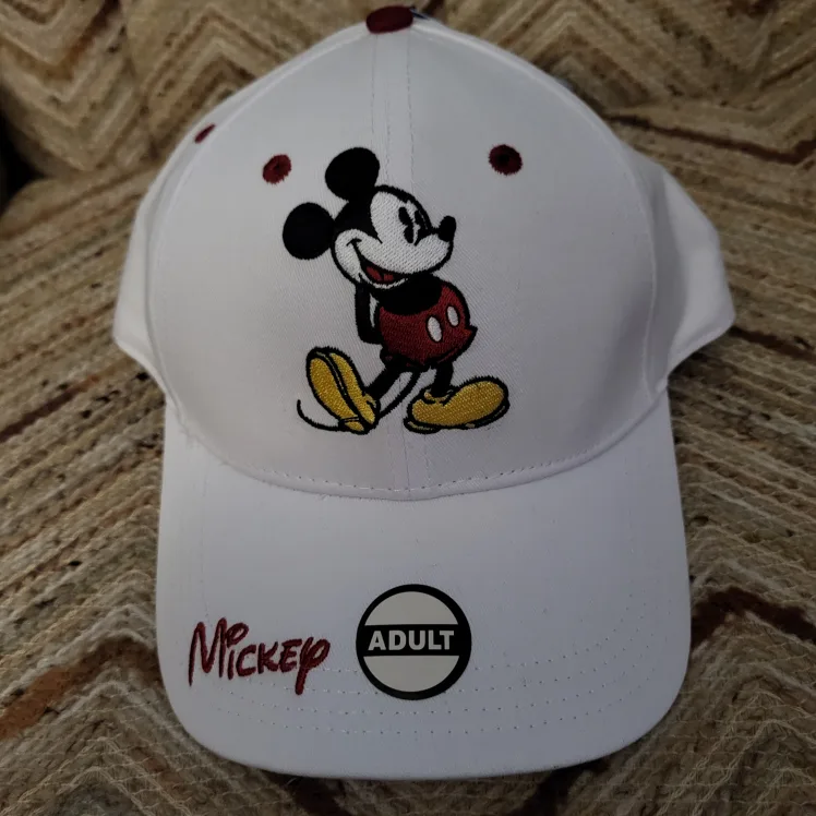Disney Mickey Mouse Adult Hat - White thumbnail