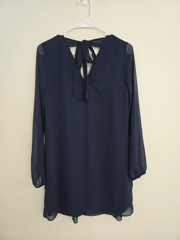 BCBG Generation Navy Blue Dress image indicator(3)