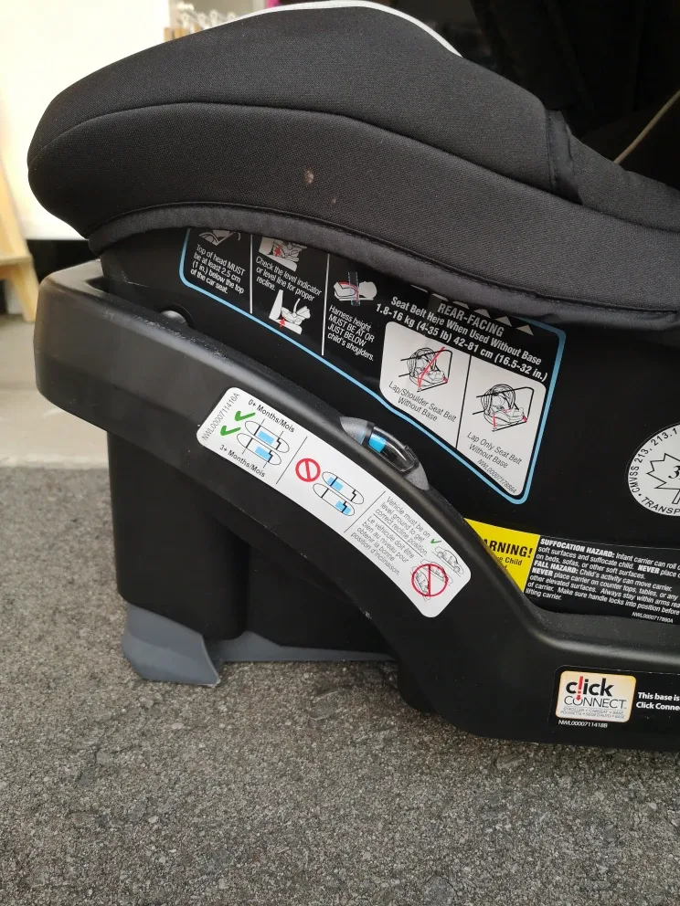 Graco SnugRide SnugLock 35 Infant Car Seat image indicator(5)