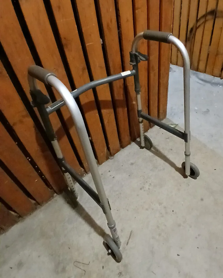 Folding Walker with Wheels thumbnail