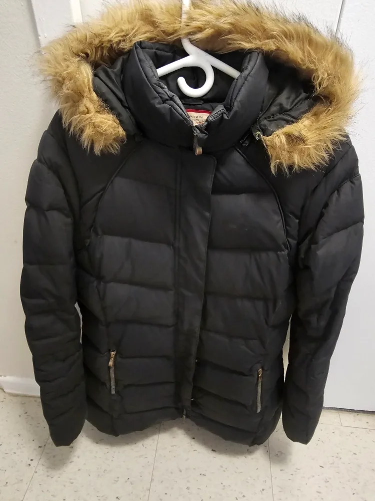 Mountain Hardwear Puffer Jacket with Faux Fur Hood thumbnail