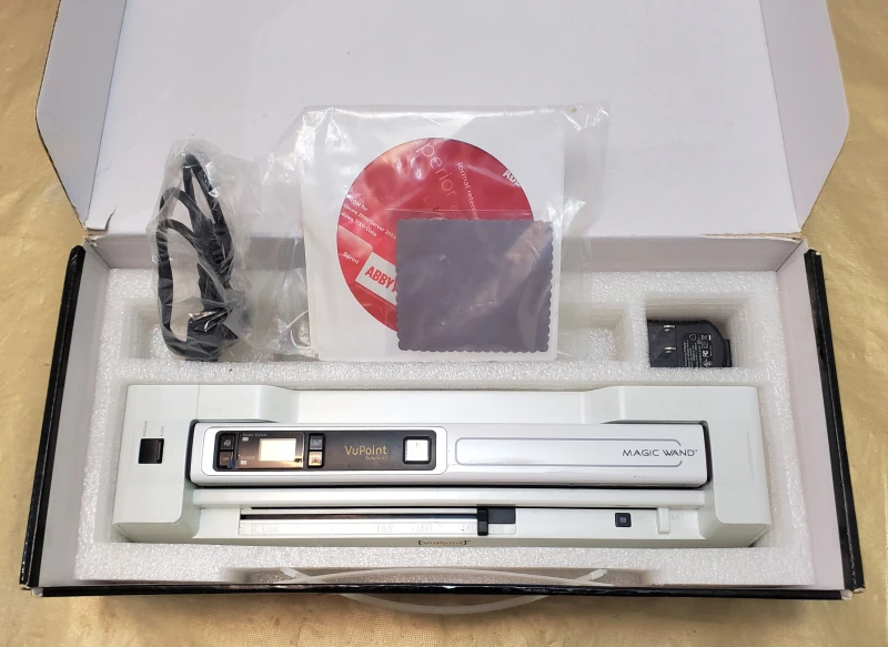 VuPoint Magic Wand Portable Scanner w/ Auto-Feed Dock - photo 3
