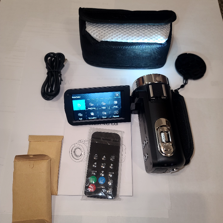 Video Camera 4K 30fps Handheld Camcorder - photo 5