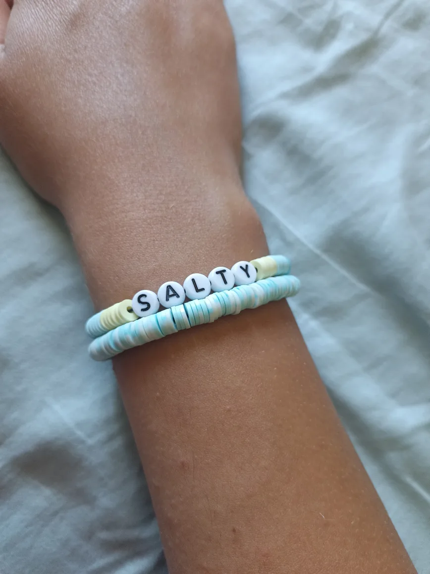 Handmade 'Salty' Beaded Bracelet Set thumbnail