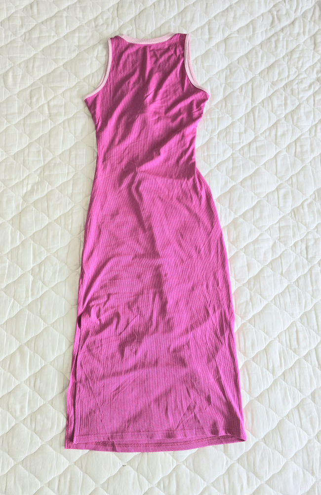 WNEEDU Pink Sleeveless Dress - Size Small - photo 4