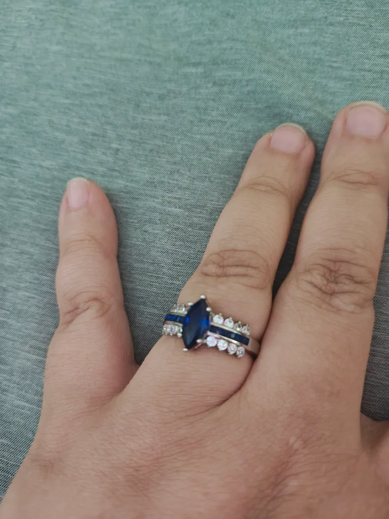 Blue Gemstone Ring thumbnail
