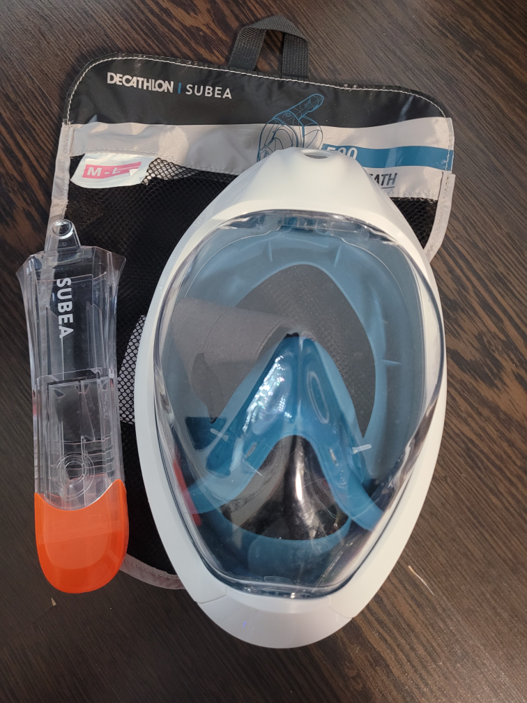 Decathlon Subsea Easybreath 500 Snorkel Mask M/L - photo 2