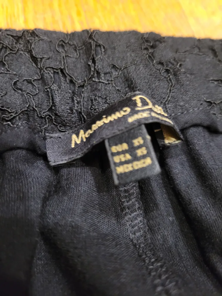 Massimo Dutti xs lace pants image indicator(4)