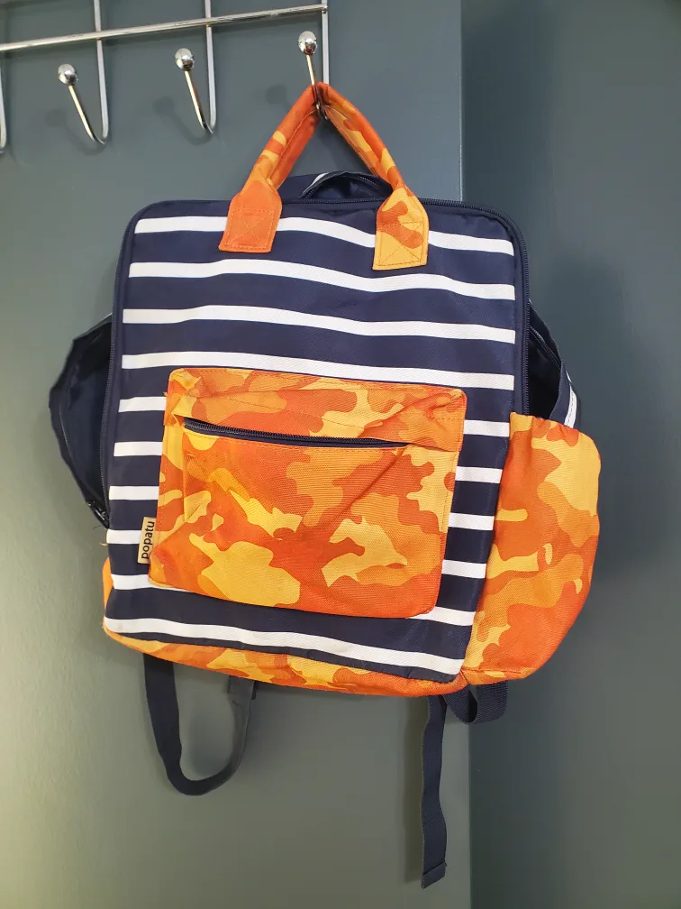 Popatu Backpack - Blue & Orange image indicator(2)