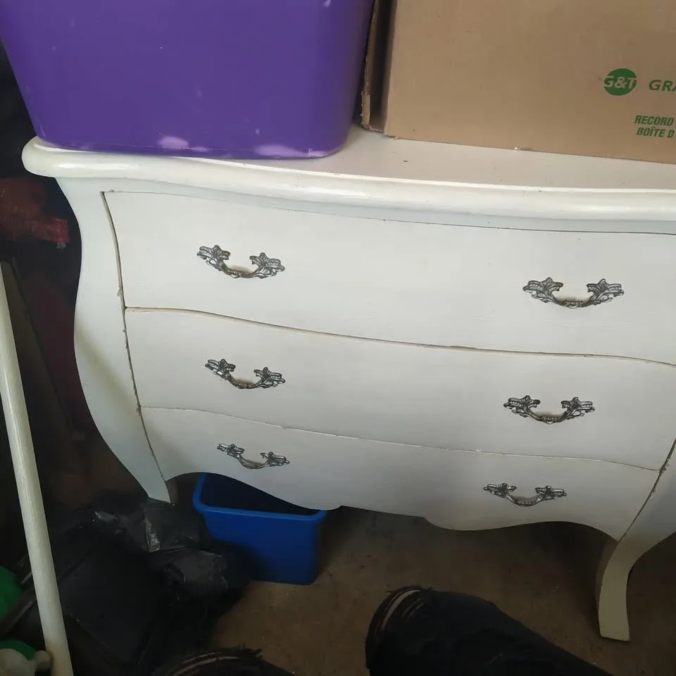 White 3-Drawer Dresser thumbnail
