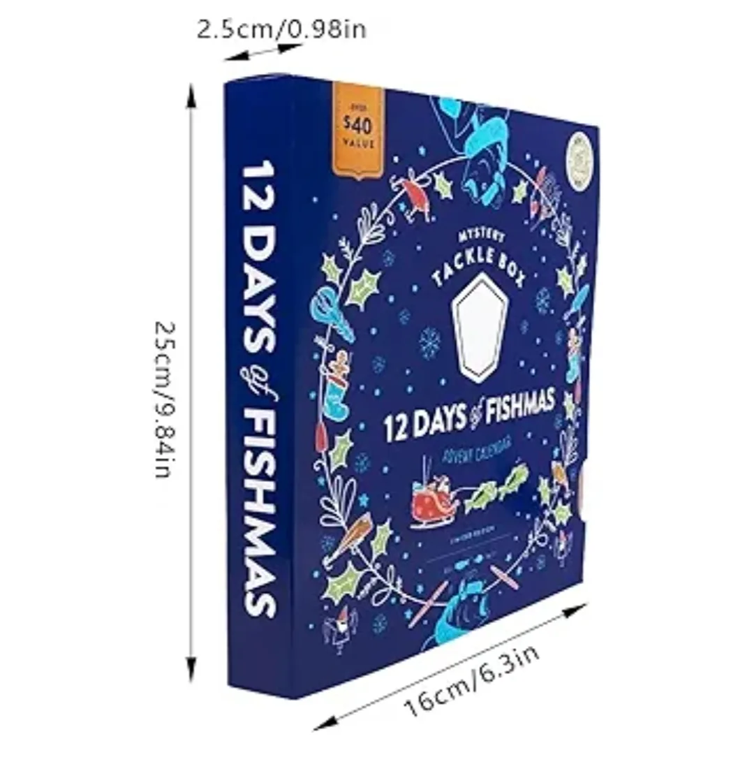 Mystery Fishing Tackle Box – 12 Days of Fishmas, Bass & Trout image indicator(8)