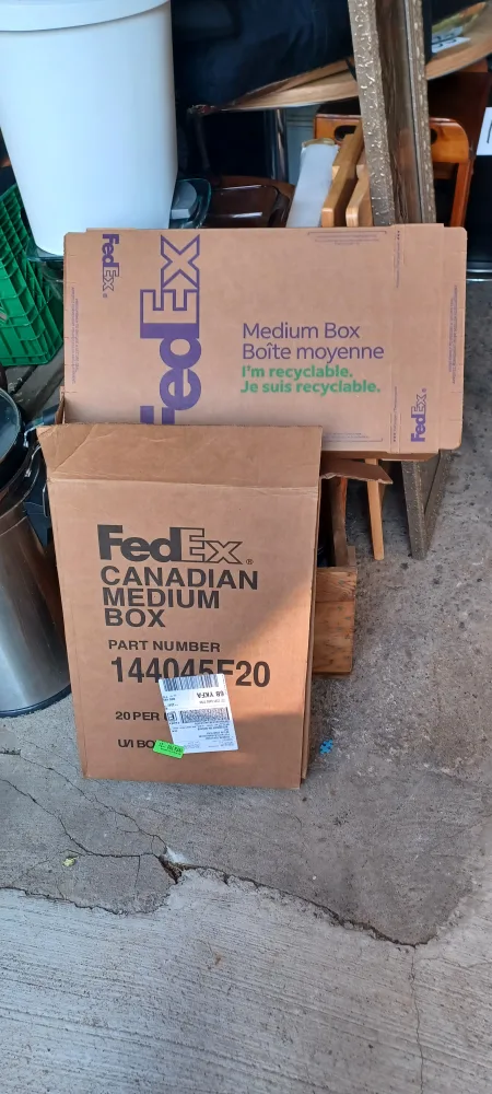 19 FedEx Medium Box - Canadian thumbnail