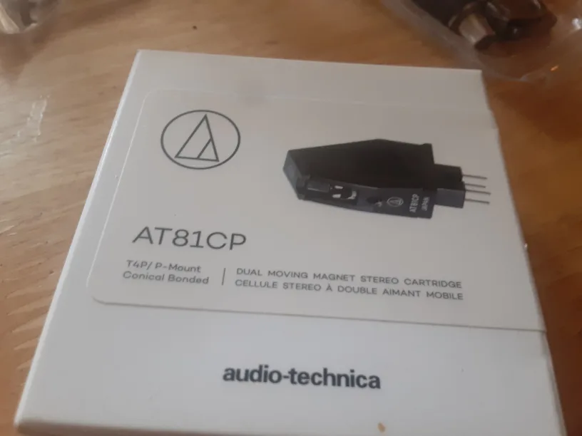 Audio-Technica AT81CP Cartridge - Brand New for your TT thumbnail