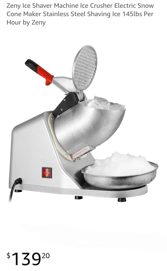 Zeny Ice Shaver Machine thumbnail