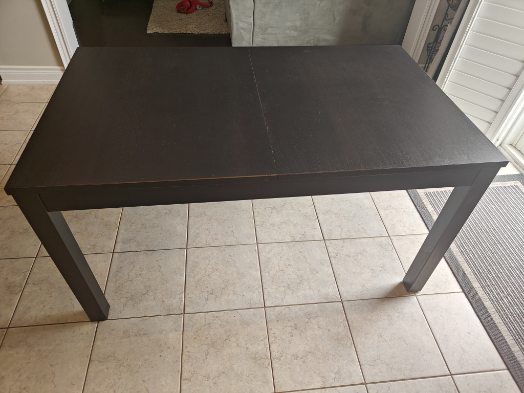 IKEA Extendable Dining Table - Dark Brown - photo 2