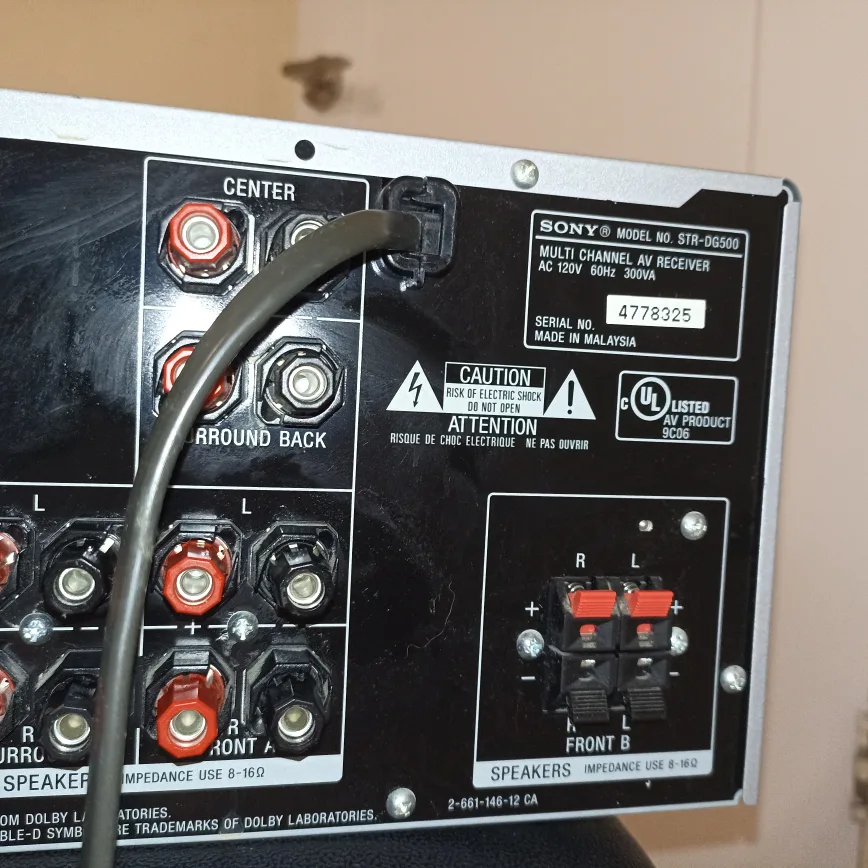 🔥SALE🔥Sony STR-DG500 Multi Channel AV Receiver image indicator(6)