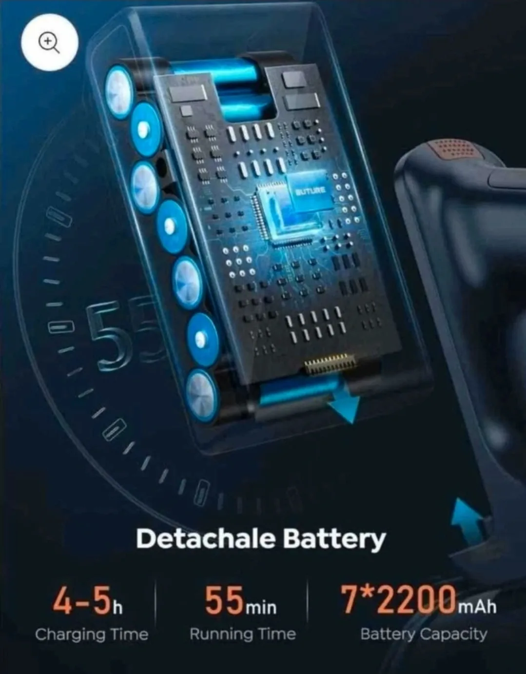 Inteture Cordless Vacuum JR400 image indicator(8)