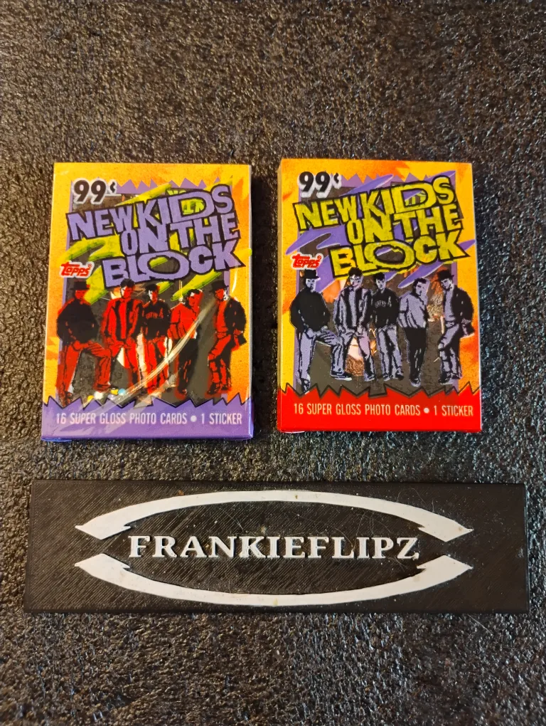 New Kids on the Block Trading Cards - Topps