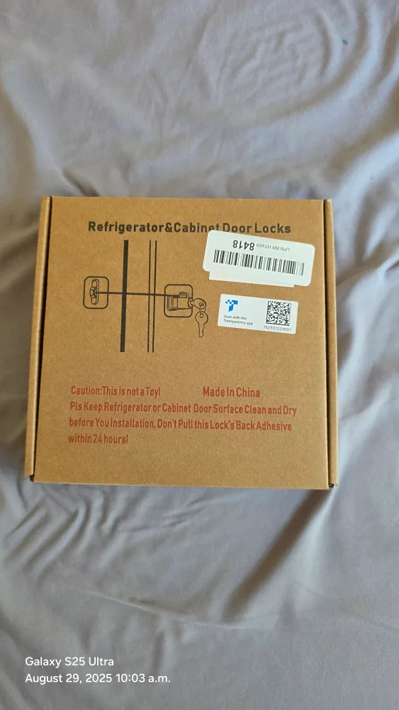 Refrigerator & Cabinet Door Locks - New in Box thumbnail