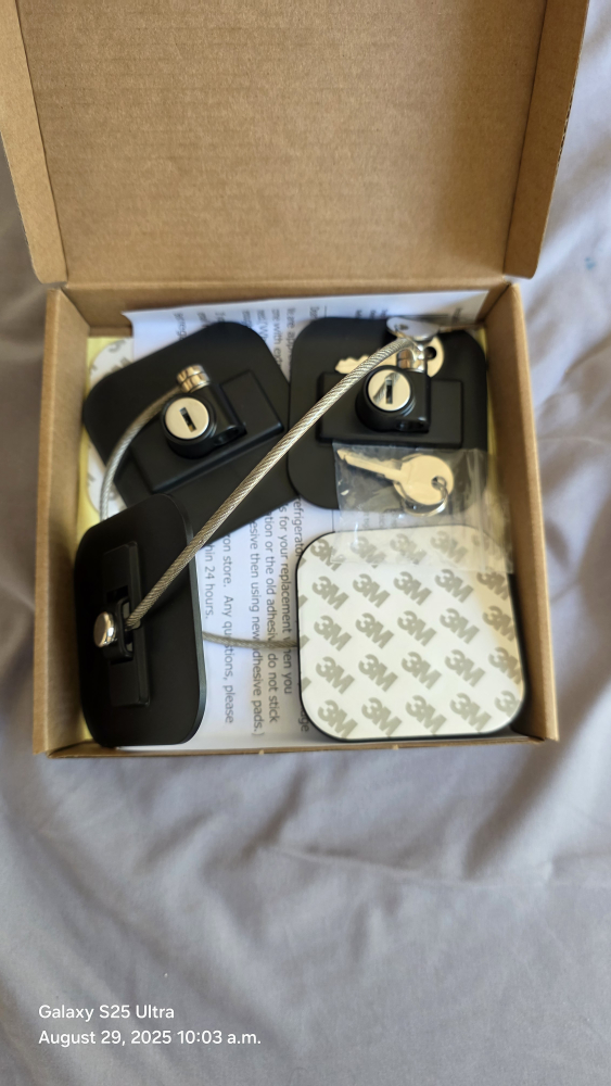 Refrigerator & Cabinet Door Locks - New in Box - photo 2