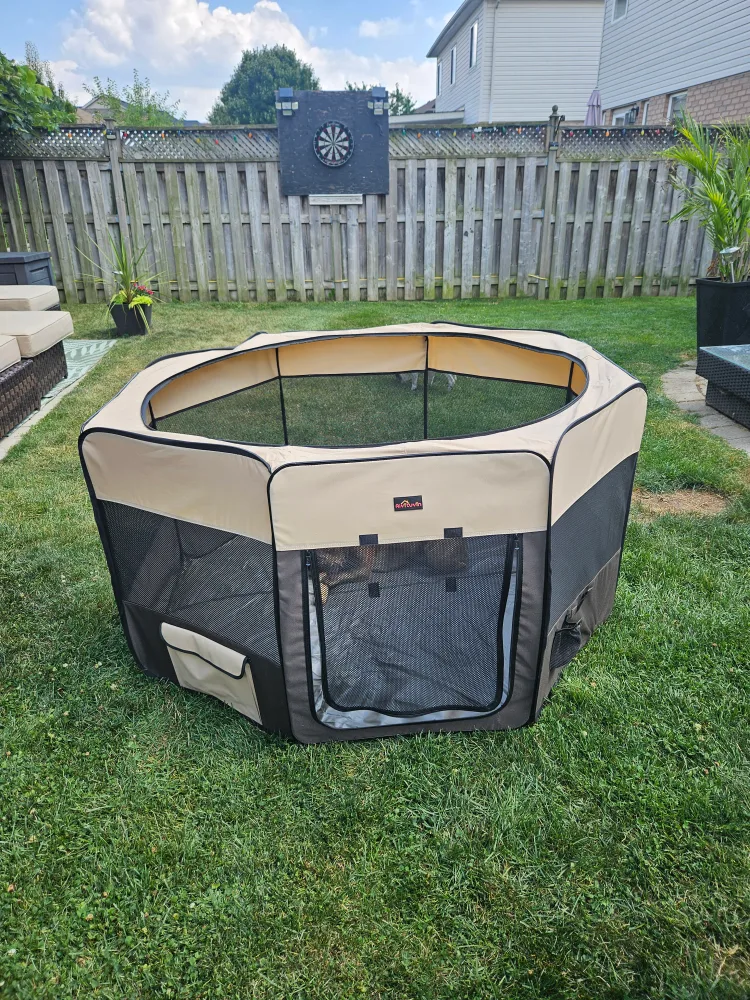 Aivituvin Pet Playpen - Indoor/Outdoor
