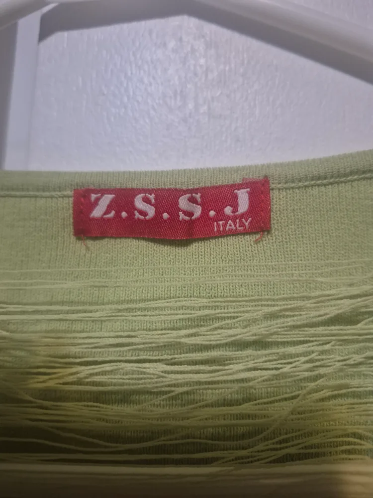 Z.S.S.J Italy Light Green Sweater image indicator(2)
