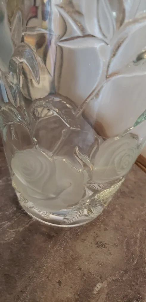 Floral Glass Vase image indicator(3)