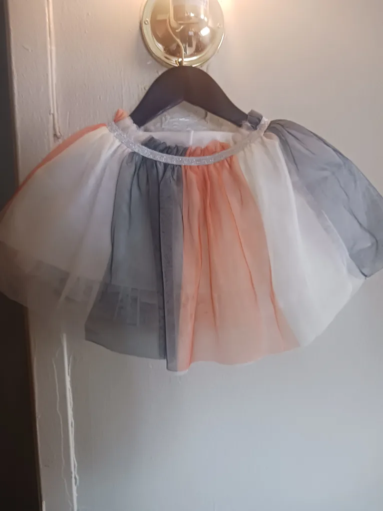 🧡 Bingo Colorful Tulle Tutu Skirt thumbnail