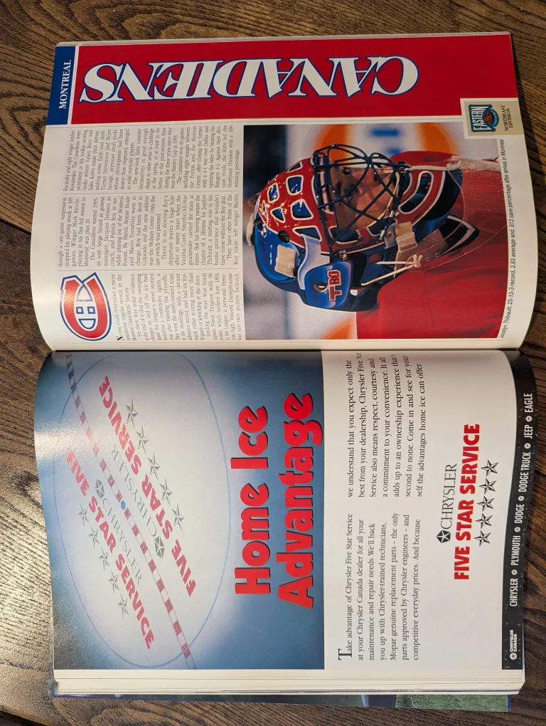 1997 NHL Yearbook The Official Edition image indicator(8)