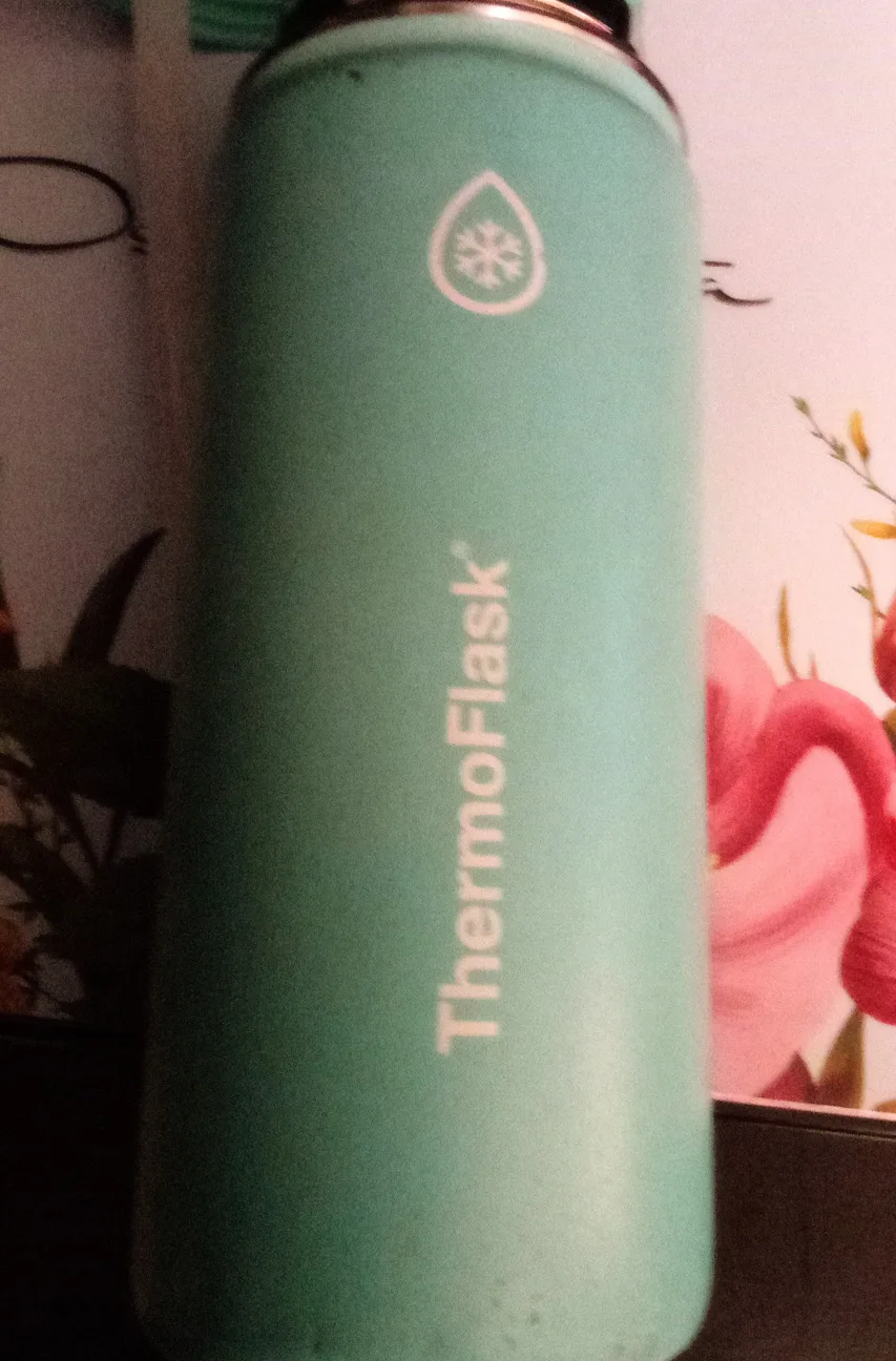 ThermoFlask Water Bottle with Straw Lid thumbnail