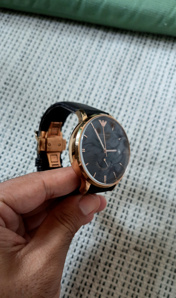 Emporio Armani Automatic Meccanico Watch - Rose Gold - photo 4