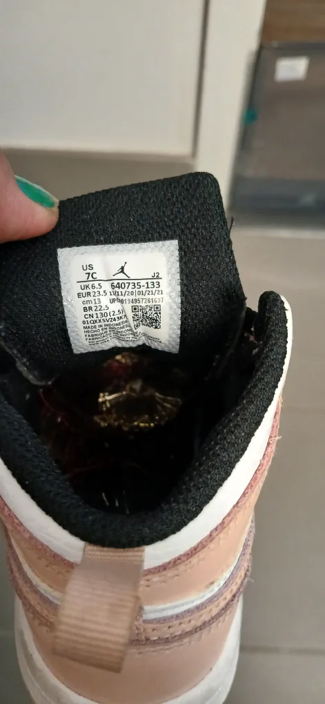 Jordan 1 Mid SE Toddler Shoes - Size 7C thumbnail